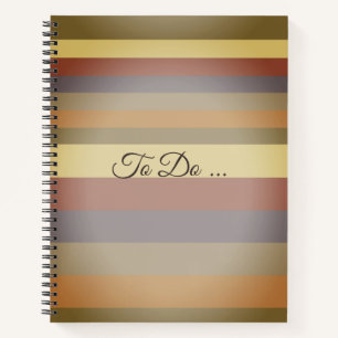 Libro de notas con estilo masculino