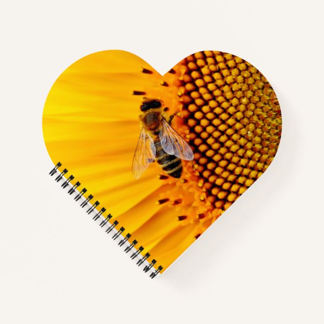 LIBRO DE NOTAS DE HONEY BEES (SUNFLOWER) (Anverso)