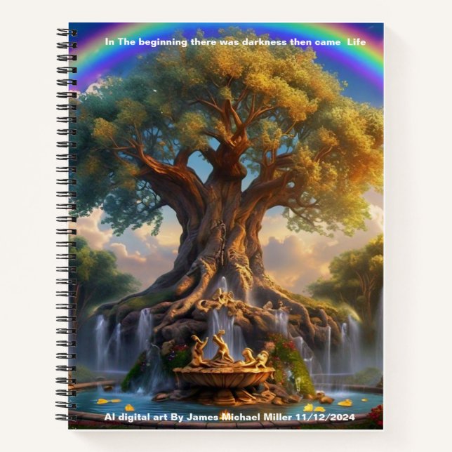 Libro de notas de James Michael Miller (Anverso)