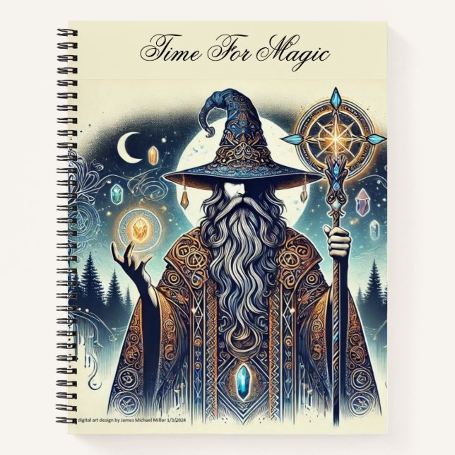 Libro de notas de James Michael Miller (Anverso)