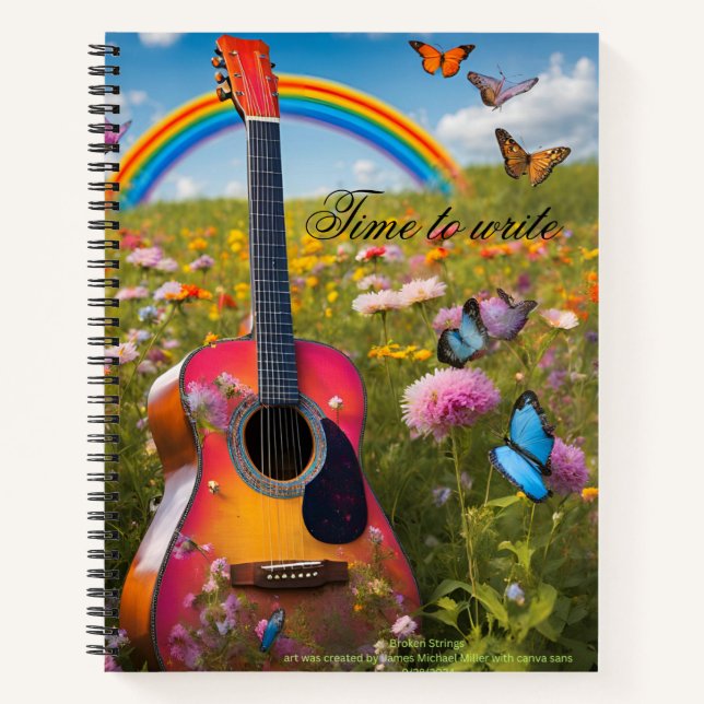 Libro de notas de James Michael Miller (Anverso)