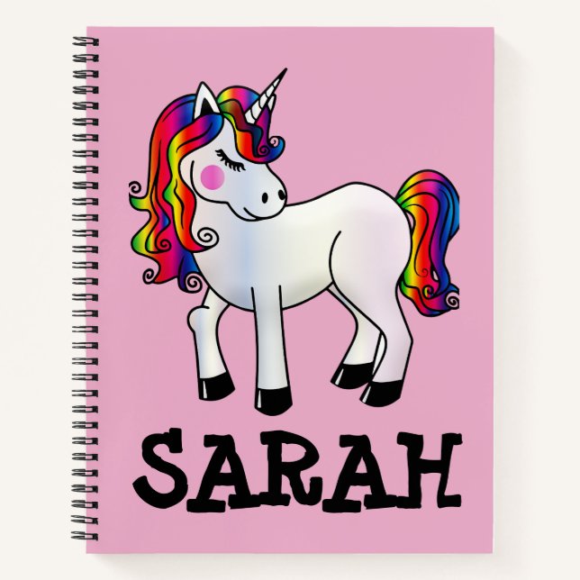 LIBRO DE NOTAS DE NOMBRE PERSONALIZADO ESPIRAL UNI (Anverso)