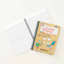 LIBRO DE NOTAS ESCOLAR (ESPIRAL)