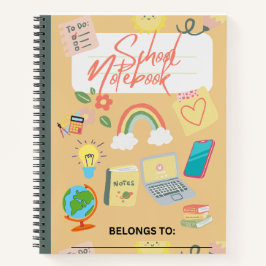 LIBRO DE NOTAS ESCOLAR (ESPIRAL)