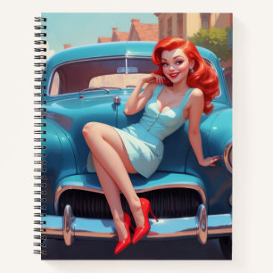 Libro de notas espirales con clavija
