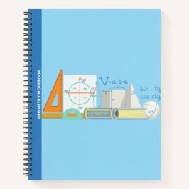 LIBRO DE NOTAS GEOMETRY ICONS (MARINO)