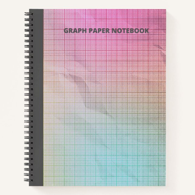 LIBRO DE NOTIFICACIÓN DE DISEÑO DE PAPEL DE GRAPH  (Anverso)