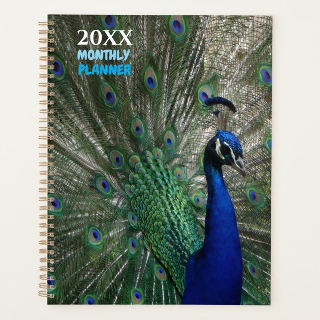 Libro de planificador de calendario mensual de pav (Anverso)