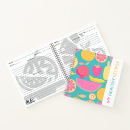 LIBRO DE RECETA SALUDABLE EN blanco