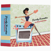 Libro de recetas africano-americano personalizado 