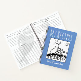 Libro de Recetas con el Nombre del Propietario