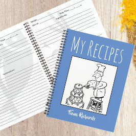 Libro de Recetas con el Nombre del Propietario