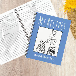 Libro de Recetas con el Nombre del Propietario