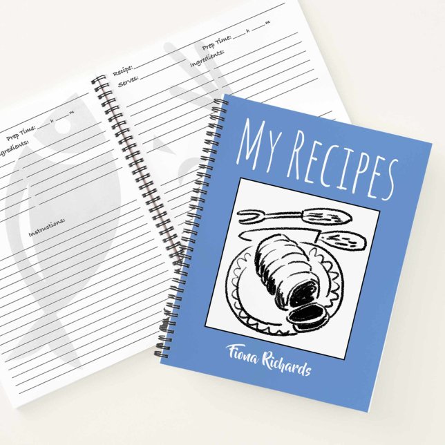 Libro de Recetas con el Nombre del Propietario (Subido por el creador)