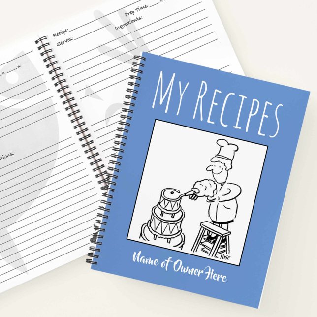 Libro de recetas con nombre del propietario (Subido por el creador)