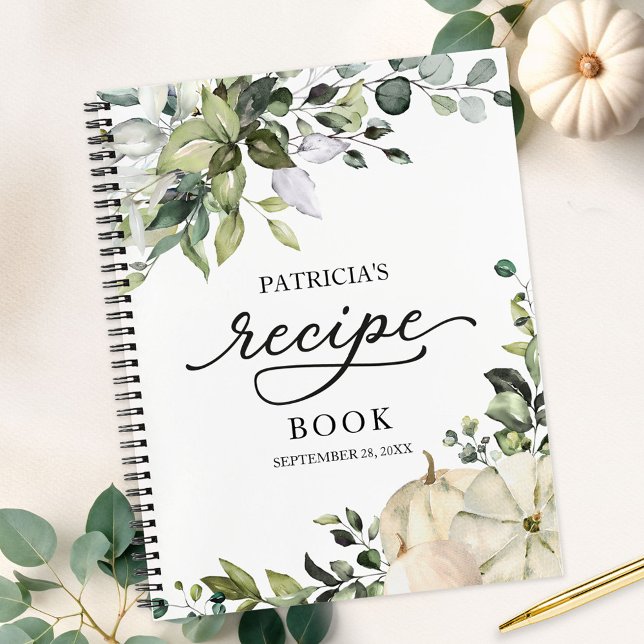 Libro de Recetas de Boda de Otoño con Calabaza Bla (Subido por el creador)