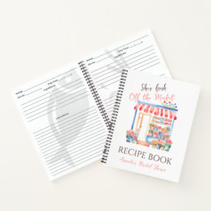 Libro de Recetas de Desayuno Floral Nupcial Fresco