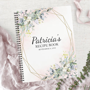 Libro de recetas de duchas geométricas de novia ve