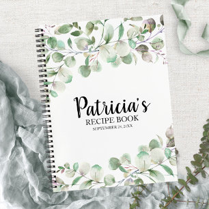Libro de recetas de duchas nupciales de Eucalyptus