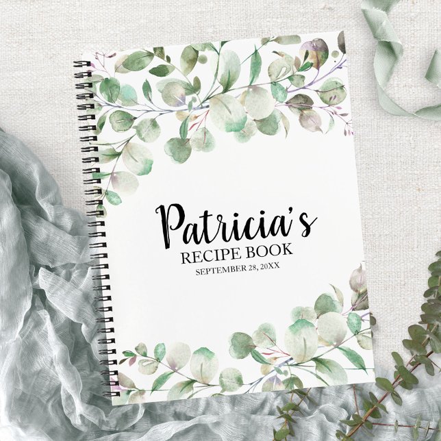 Libro de recetas de duchas nupciales de Eucalyptus (Subido por el creador)