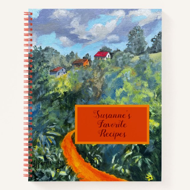 Libro de recetas de familiares y amigos de nuevo e (Anverso)
