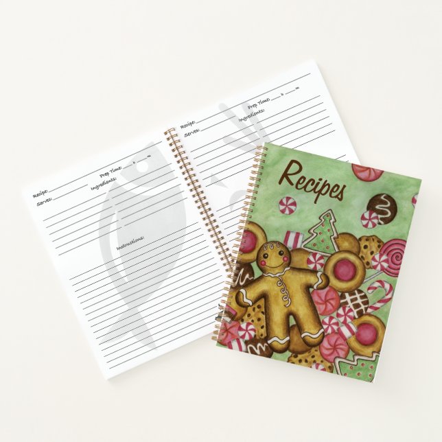 Libro de Recetas de Galletas Antiguas Regalo Cuade (Interior)