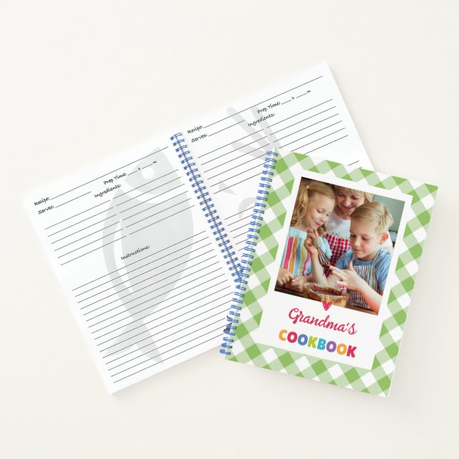 Libro de recetas de la abuela PERSONALIZADA (AGREG (Interior)