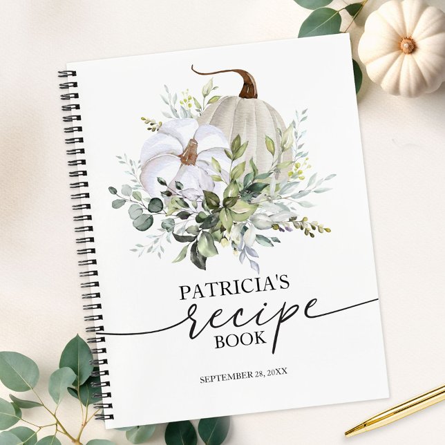 Libro de recetas de la ducha de novia verde de cal (Subido por el creador)