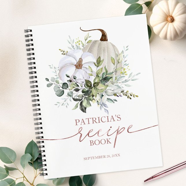 Libro de recetas de la ducha de novia verde de cal (Subido por el creador)