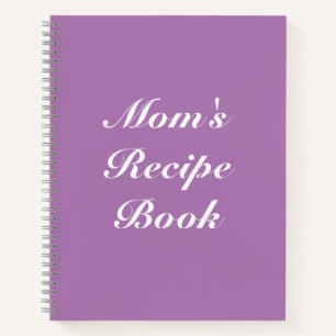 Libro de recetas de mamá, regalo de cumpleaños o d