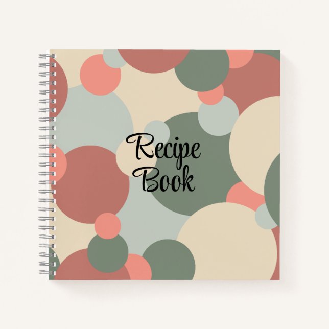 Libro de recetas de molécula verde rojo (Anverso)