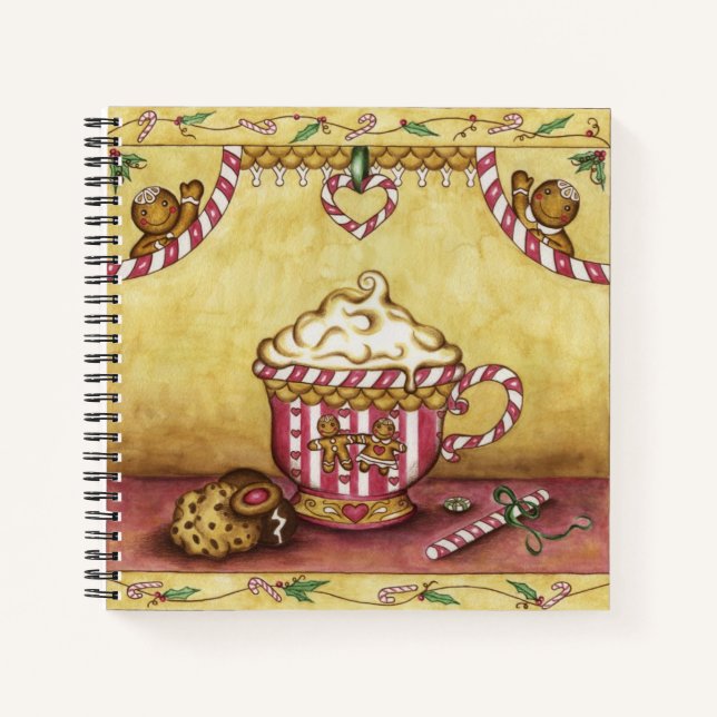 Libro de Recetas de Navidad Regalo (Anverso)