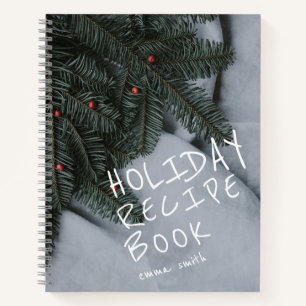 Libro de recetas de Navidades de vacaciones