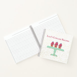 Libro de recetas de pastelitos para niños personal