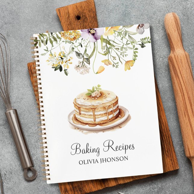 Libro de Recetas de Repostería Floral de Flor Silv (In situ)
