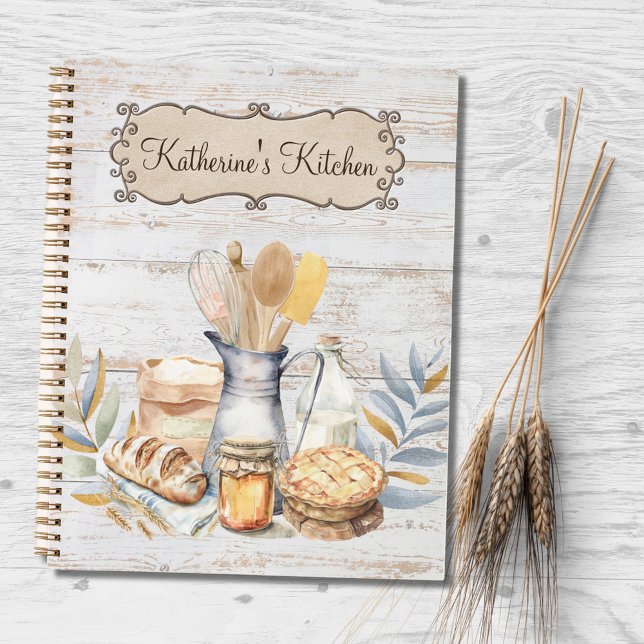 Libro de Recetas de Utensilios de Repostería de Co (In situ)