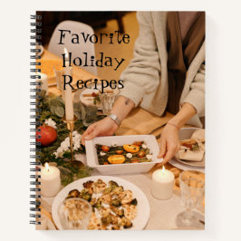 Libro de recetas de vacaciones personalizadas