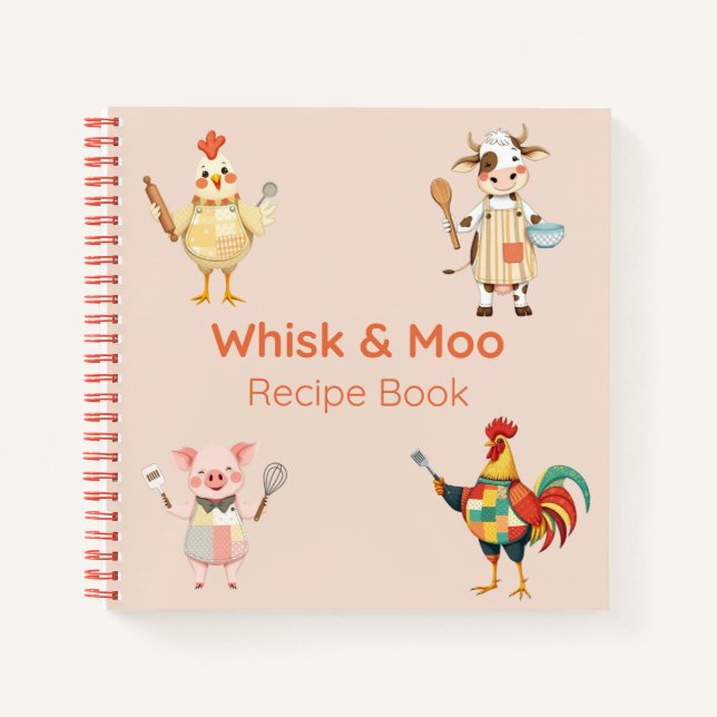 Libro de recetas de Whisk & Moo (Anverso)
