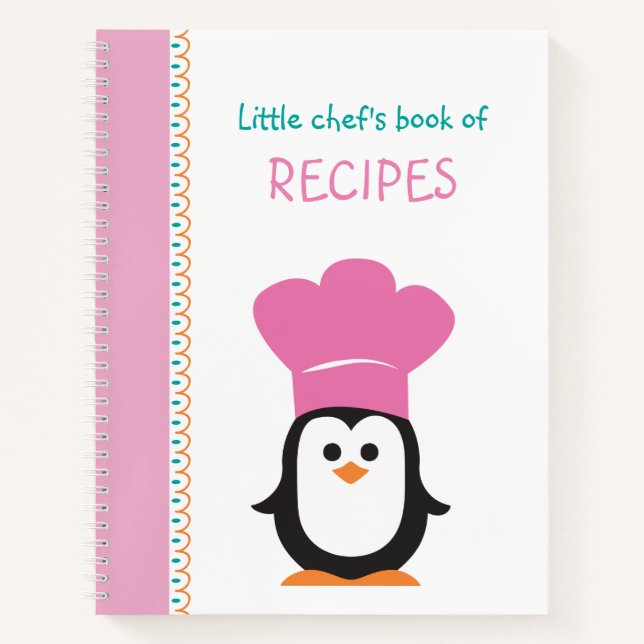 Libro de recetas del pequeño chef (Anverso)