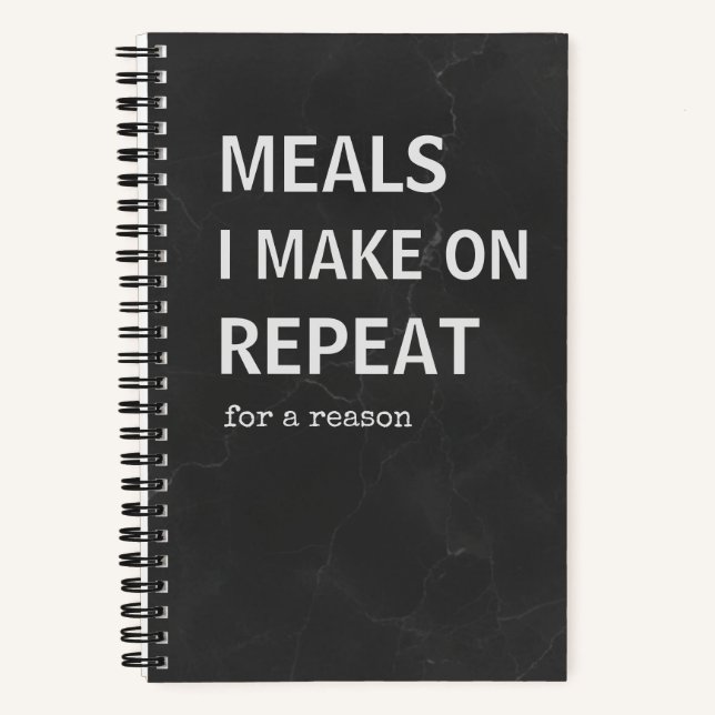 Libro de Recetas Divertidas | Comidas que Repito (Anverso)