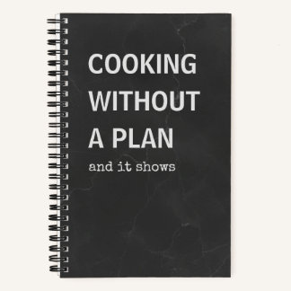 Libro de Recetas Divertido | Cocinar Sin un Plan