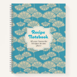 Libro de recetas en blanco para portátiles 