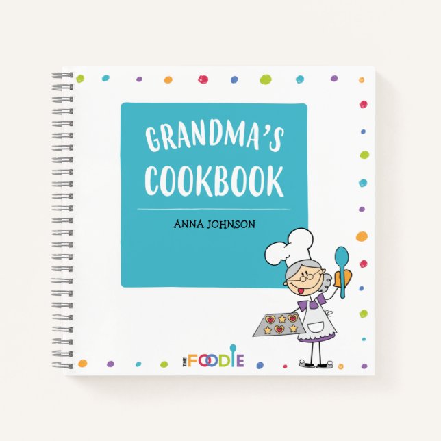  Libro de recetas en blanco personalizado de GRAND (Anverso)