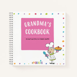  Libro de recetas en blanco personalizado de GRAND