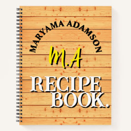 Libro de Recetas Familiares Antiguas. | Madera Rús