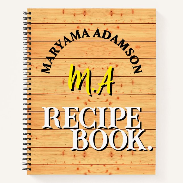 Libro de Recetas Familiares Antiguas. | Madera Rús (Anverso)