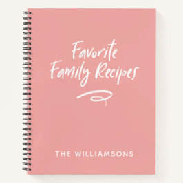 Libro de Recetas Familiares Libro de Cocina 