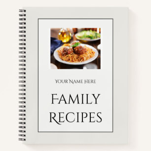 Libro de recetas familiares para cada cocina