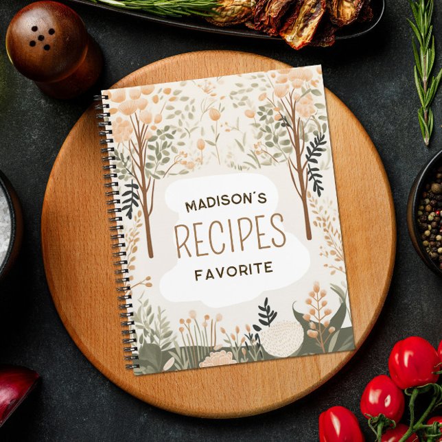 Libro de recetas favoritas personalizado (Subido por el creador)