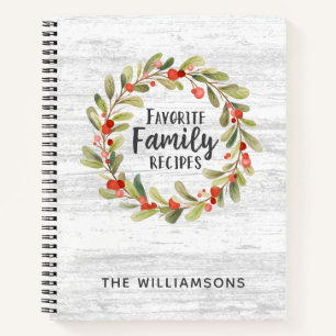 Libro de recetas para familias de Navidades rusos